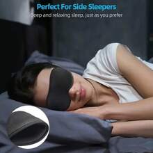 2pcs Super Comfortable 3D Contoured Sleep Mask - 99% Blackout Zero Pressure Design, Breathable Soft Adjustable, Suitable For Adult Men & Women Travel Nap Yoga Sleep, Great Gift - Pink - View 4