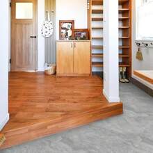 10 件 30.48 X 30.48 厘米，乙烯基大理石地板，剥离粘贴瓷砖，自粘防水浴室，适用于浴室、厨房、卧室、客厅、墙壁 - 彩色 - 查看 5