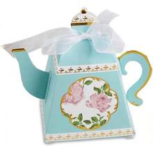 Kate Aspen clásico Floral Tea Party (juego de 16) Platos de papel decorativos de calidad, talla única, multicolor - flores de la vendimia - Ver 13