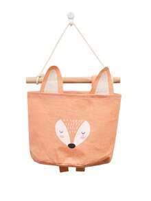 卡通动物挂式收纳袋，多种颜色和尺寸可选，满足不同收纳需求，可挂在门上、宿舍床头柜上，收纳小物件、发夹、文具、收藏品等，多功能卡通挂式收纳袋（小号产品，请在下单前确认尺寸） - 彩色 - 查看 20