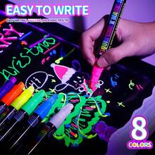 1 pieza Bolígrafo de marcador acrílico con punta de válvula, bolígrafo de color superponible resistente al agua, bolígrafo de acuarela resistente a la decoloración y sin sangrado, bolígrafo de grafiti, pincel profesional de arte y estudiante para dibujo y pintura, bolígrafo de alta calidad para pintura y coloración DIY a mano