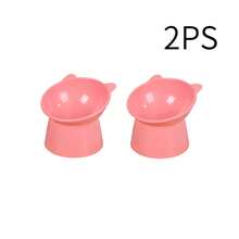 Pet Cat/Dog Slanted Bowl With Spine Protection, Anti-Tipping