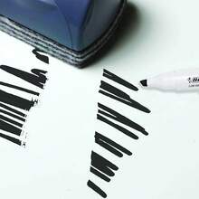 , Marking, Marcador de pizarrón, Colores Negro y Rojo, Ancho de línea 3.0 y 5.9mm, White Board Dura Hasta 4 días destapado 2 piezas - Surtido de 4 colores - Ver 7