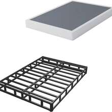 5Inch Box Spring For Queen Bed, Heavy Duty Metal Mattress Foundation, 3000 Lbs Capacity, Low Profile Bed Base, Noise-Free, Easy Assembly, Fabric Cover,Cama Full,Camas Queen Modernas,Room Decor,Furniture,Christmas,Furniture Living Room,Living Room Decor,Room Decoration Stuff - 5 inch - 查看 2