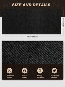 1 pezzo di pannello anti-graffio per gatti autoadesivo e rifinibile, ideale per proteggere pareti, tappeti, divani e mobili, adatto ai tiragraffi per gatti