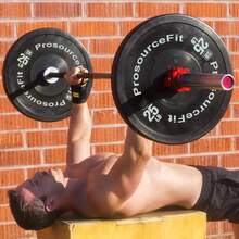 ProsourceFit - Collares de Abrazadera olímpicos de liberación rápida, par de Clips duraderos de 2 Pulgadas para Levantamiento de Pesas, Levantamiento de Potencia, Entrenamiento de Fuerza - azul - Ver 9