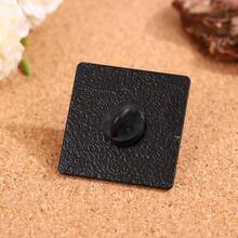 Christmas Snowman Brooch, Cute Cartoon Snowman & Letter Pattern Pin, Zinc Alloy Material Versatile Clothing & Bag Accessory Holiday Brooch Gift Men Gifts Bag Pins