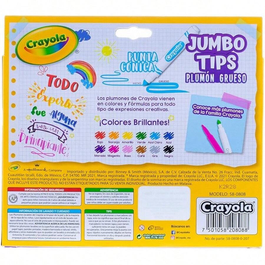 12 bolígrafos gruesos lavables - Plumones - Ver 1