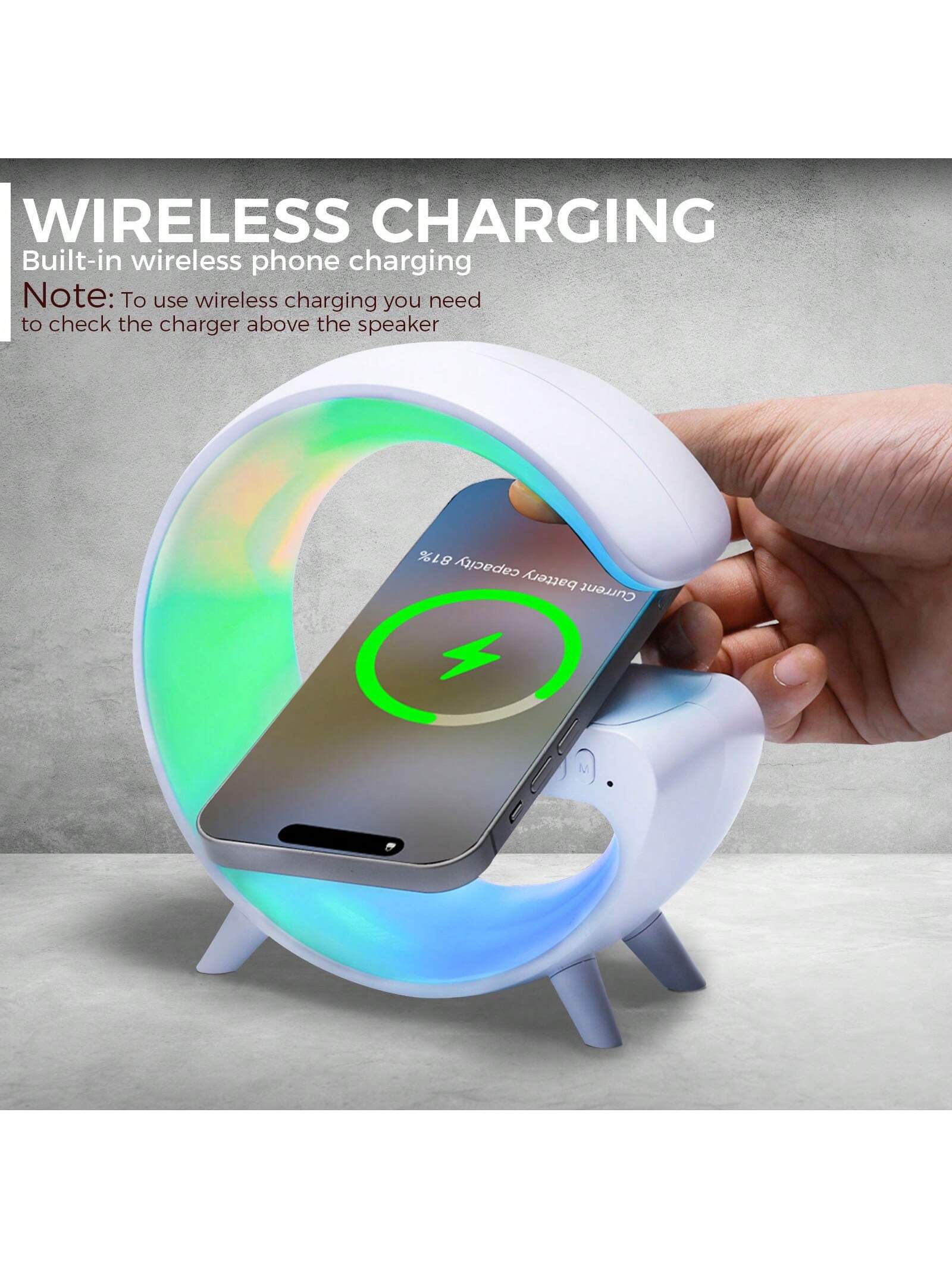 EIGIIS 1 قطعة مصباح ذكي مع 10 أوضاع إضاءة (15 * 15...