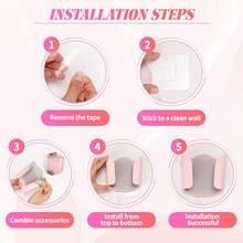 Coletor de cabelo de parede para chuveiro, coletor de cabelo para ralo de chuveiro, protetor de ralo e coletor de cabelo, evita entupimentos de ralos, fácil de limpar, removível, ideal para banheiras e banheiros