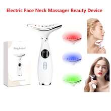 320mAh Elektrisches Gesichts- und Nacken-Massagegerät, Mikrostrom-Gesichtslifting-Maschine, Vibrationsmassage für den Heimgebrauch