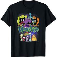 Spaces Jams Classic Monstars In Space T-Shirt - 黑色 - 查看 1