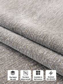 1 pieza Cojín de sofá de chenilla con estampado de dibujos animados, funda de sofá minimalista y moderna, resistente a la suciedad y antideslizante, protector de sofá resistente a los arañazos adecuado para sofás en forma de L y de 1/2/3/4 plazas (se vende individualmente)