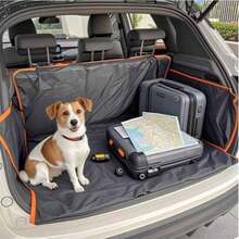Car Trunk Pet Mat - Waterproof, Scratch Resistant SUV Cargo Liner - Quilted Non-Slip Seat Cover, Durable Full Coverage Cargo Mat, Multipurpose Cargo Liner Durable Auto Accessory - Suitable For Pets, Luggage And Picnic Travel Multipurpose Car Seat Mat