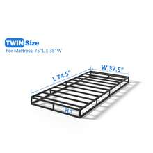 5Inch Box Spring For Queen Bed, Heavy Duty Metal Mattress Foundation, 3000 Lbs Capacity, Low Profile Bed Base, Noise-Free, Easy Assembly, Fabric Cover,Cama Full,Camas Queen Modernas,Room Decor,Furniture,Christmas,Furniture Living Room,Living Room Decor,Room Decoration Stuff - 5 inch - 查看 10
