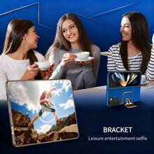 Hadaasi 1 pieza Funda de teléfono con acabado mate y absorción de golpes, ajustable y plegable en varios ángulos, en color azul nebuloso, apta para Samsung Galaxy Z Flip7/Z Flip6/Z Flip5/Z Flip4/Z Flip3/Z Fold 7/Z Fold 6/Z Fold 5/Z Fold 4/Z Fold 3