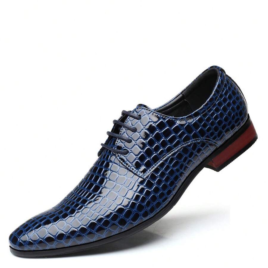 Men Wide Fit Boots - Blue - View 1
