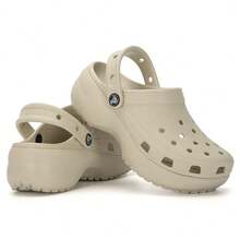 Hollow Out Clogs Women's 2026 New Classic Cloud Clog, Outdoor Casual Fashion Thick Sole Closed Toe Sandals, 206750-2Y2 - Khaki - View 7