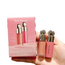 Rare Beauty Soft Pinch Dewy Liquid Blush Mini Size - Son môi Hope 2ml + Phấn má hồng Virtue 3.2ml - Xem 3