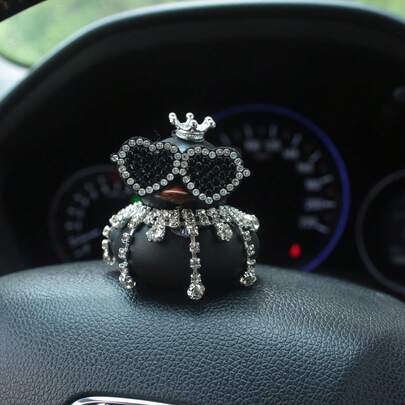 One Set Of Duck Design Car Ornament, Car Decoration, Essential For Cars, Cute Style Auto Accessories, Motorcycle And Bicycle Decorations