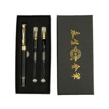 1 Juego de Bolígrafo con Cabeza de Dragón, Suministros de Arte de Caligrafía de Oficina Empresarial, Caja de Regalo de Metal, 4 Opciones de Color, Gran Regalo - Multicolor - Ver 13