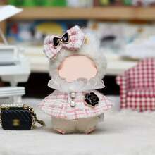 [仅衣服] 新款热销 10 厘米毛绒 Labobo 娃娃吊坠 4.0 服装 - 适合 的连衣裙和斗篷套装 - 彩色 - 查看 7