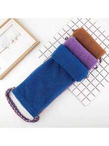 1 Piece African Exfoliating Net Sponge, African Bathing Back Scrubbers, Shower Net Body Scrubber With Pull Strap - Multicolor - View 4