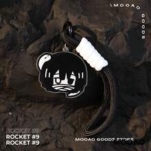 动漫风格剑与蝴蝶主题钥匙扣 - 日式人物设计钥匙扣，粉丝喜爱的可爱包包挂件 - 彩色 - 查看 19