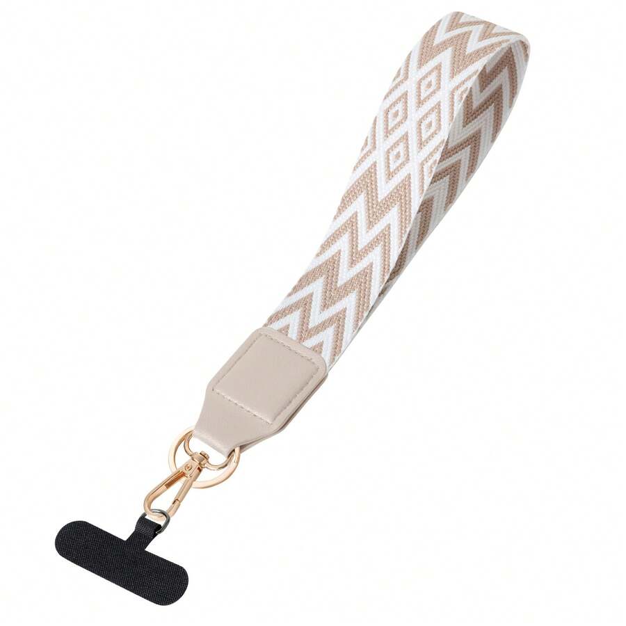 1pc Wrist Strap With Keyring Wristlet Keychain For Clutch And Key Holder Key Chain  Car Keychain Cute Keychain Wristlet Keychain Keychain For Women Wallet Keychain Key Lanyard For Women Car Key Chain Cute Key Chain Key Chain Wristlet Elegan - sóng - Xem 1