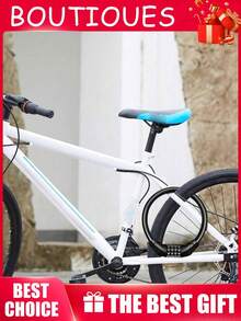 Cadena de bicicleta de 60 cm de longitud (23,62 pulgadas). Candado de bicicleta extensible y reajustable. Cadena de bicicleta segura apta para bicicletas de montaña, bicicletas de carretera, bicicletas eléctricas y patinetas. Accesorio antirrobo.