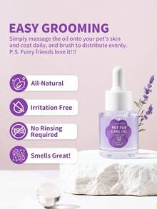 YEGBONG 宠物毛发护理油 - 深层滋养，令毛发柔顺健康，减少脱毛和缠结，并带来持久清香。多种香味可选，是馈赠亲朋好友的完美节日礼物（新款和旧款随机发货） - 彩色 - 查看 5