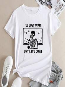 2025 Champion Tank Davis All Match American Fashion Brand Printed Men's And Women's Loose Summer Loose Short Sleeve T Shirt - 白色 - 查看 1