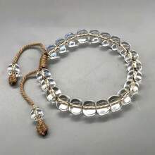 Klassisches reinigendes spirituelles weißes Kristallarmband, Energieheilungs-Kristallperlenarmband, geeignet für Männer und Frauen, für den täglichen Gebrauch geeignet, Valentinstag Geschenk