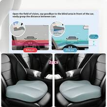 1件/2件记忆海绵汽车座垫 - 人体工学汽车座椅、办公椅、实验室凳、轮椅、飞机椅、办公椅、电脑椅座垫 - 黑色 - 查看 10