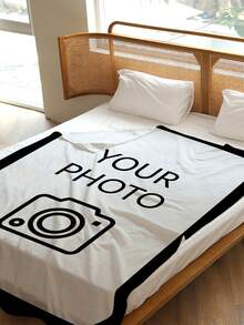 1件装可定制照片毯，家庭毯，照片毯，9格图案，纪念毯，适合作为礼物送给女孩、男孩、成人，情人节礼物，轻便，婴儿毯，个性化抓绒毯，个性化照片毯，个性化披毯，个性化婴儿毯，新生儿毯，适合母亲节、生日、儿童节、父亲节、毕业典礼、婚礼、圣诞节、万圣节、返校季等场合。