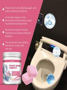 Tablettes effervescentes de nettoyage de toilettes, élimination des odeurs de salle de bain, détartrage, nettoyage en profondeur de l'intérieur des toilettes, taches jaunes
