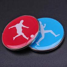 1/2/5pcs Football Match Training Referee Coin Toss Flippers, Side Marker, Referee Equipment, Ball Retriever