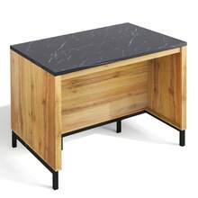 Stationary Storage Islands - Black+Natural + MDF + European - View 6