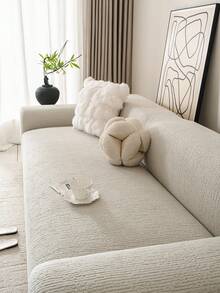 全新四季通用布艺套，弹力多功能全身沙发套，带枕套同款，可机洗，适用于卧室、客厅、办公室等家具防尘罩，也是秋冬季家居装饰的理想选择。 - 淺灰色 - 查看 8