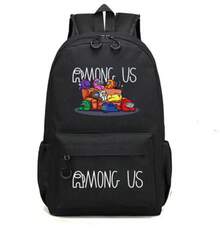 Among Us 小中学生用ランドセル 子供用スペース人狼ゲーム周辺バックパック - オレンジ1 - チェックする 49