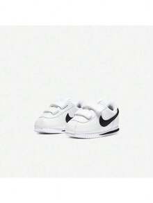 Nike CORTEZ嬰童魔鬼氈阿甘鞋兒童鞋男童女童寶寶小白鞋輕便休閒運動鞋 - 白色 - 查看 7