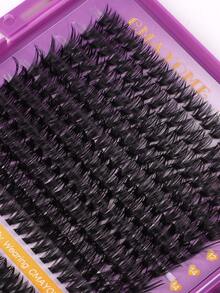Zestaw do przedłużania rzęs Curl D Lashes 621/640/800 szt., w tym 10D-160D 8-16 mm, spersonalizowane sztuczne rzęsy DIY, sztuczne rzęsy 3D, rosyjskie kręcone rzęsy, dramatyczne, potargane rzęsy z norek, do makijażu codziennego, cosplayu, na całą twarz i na co dzień, przenośne do codziennego użytku lub na wyjścia