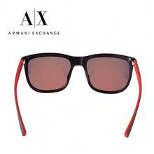 Armani 0AX4093SF80786Q 男士必備時尚百搭偏光太陽眼鏡 駕駛專用太陽鏡 - 黑紅色 - 查看 5