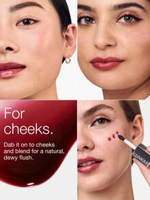 Clinique 倩碧黑蜂蜜唇颊两用油，7毫升/0.24盎司 - 滋养双唇，赋予双颊自然水润红润光泽 - Black Honey - 查看 3