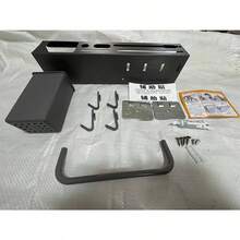 1pc Multifunctional Knife Holder Rack, Stainless Steel Knife Organizer Wall Mount, No Drilling Required, Kitchen Knife & Cutting Board Storage Rack Kitchen Items Kitchen Accessories Kitchen Tools