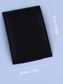 1 Stück/5 Stück bunte Nylon Haar Locken Schwarz Haken Gebrochene Haar Aufkleber Klettverschluss Selbstklebende Pony Aufkleber, Reiseaccessoires, Reisenotwendigkeiten, Frisur, Haarpflege, Haar, Reise, Haarprodukte, Haarwerkzeuge, Haarsachen, Friseur, Friseur Zubehör, Friseursalon, Friseurausrüstung