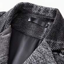 New Vintage Patchwork Lapel Men's Suit Vest