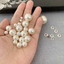 100/300/1000pcs ABS Faux Pearl Beads, Colorful Pearl 3/4/6/8/10mm, Suitable For Making Bracelets, Earrings, Necklaces, DIY Jewelry, Crafts, Vase Filler, Various Sizes, Handmade Faux Pearl Round Beads