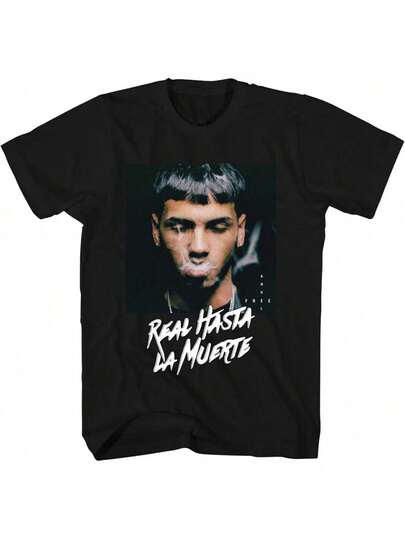 Men's T-Shirt Rapper Clothing "Hasta La Muerte" For Men, Women And Children