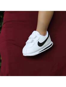 Nike CORTEZ嬰童魔鬼氈阿甘鞋兒童鞋男童女童寶寶小白鞋輕便休閒運動鞋 - 白色 - 查看 5